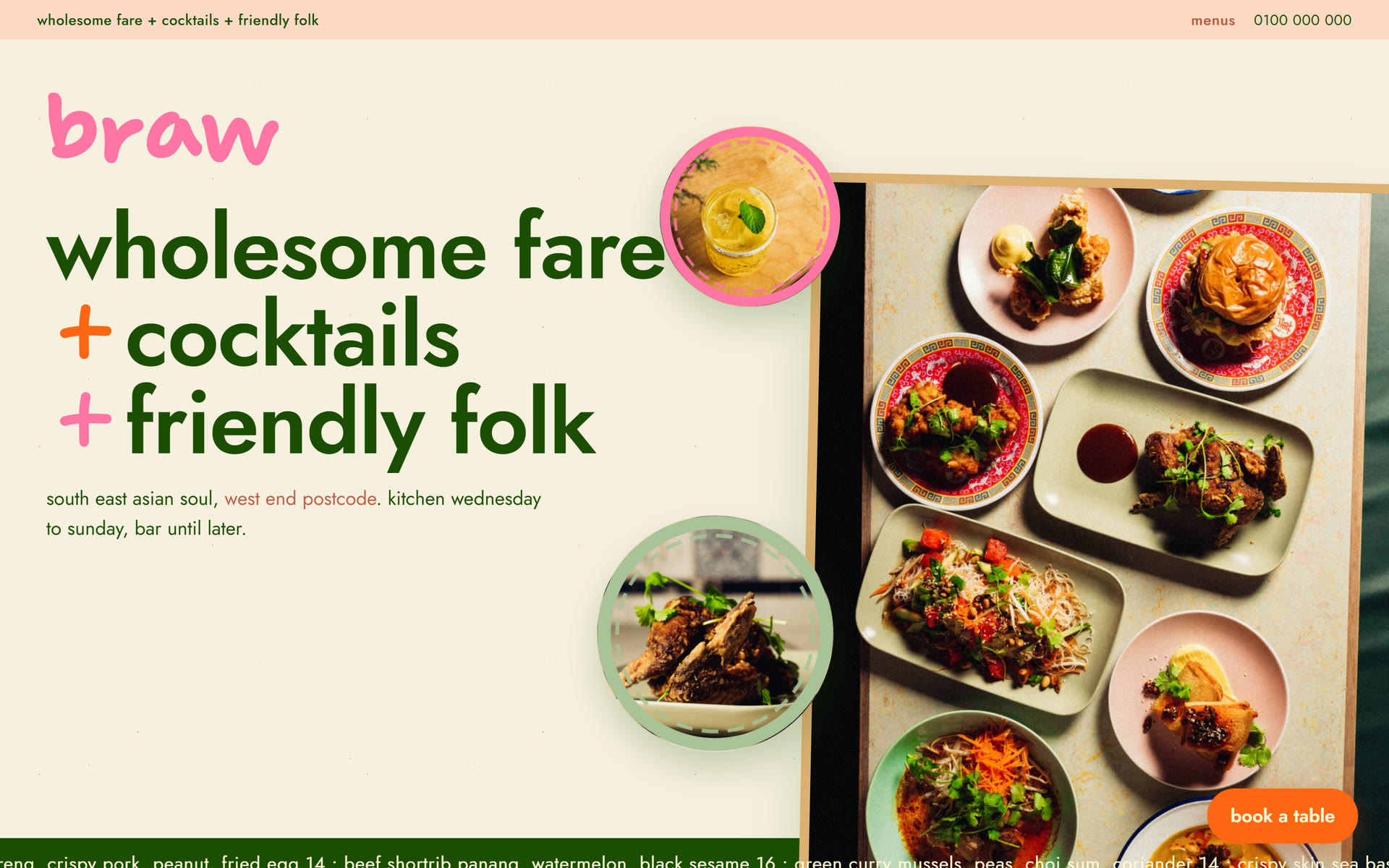 braw, the homepage